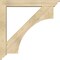Ekena Millwork Westlake Traditional Rough Sawn Bracket w/ Offset Brace, Douglas Fir, 6"W x 38"D x 38"H BKT0604X38X38WTL01RDF - alternate 4